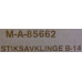 MAKITA STIKSAVKLINGE B-14 Makita nr. A-85662. Til kunststof og træ.